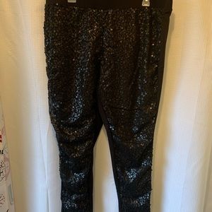 Sequined pants